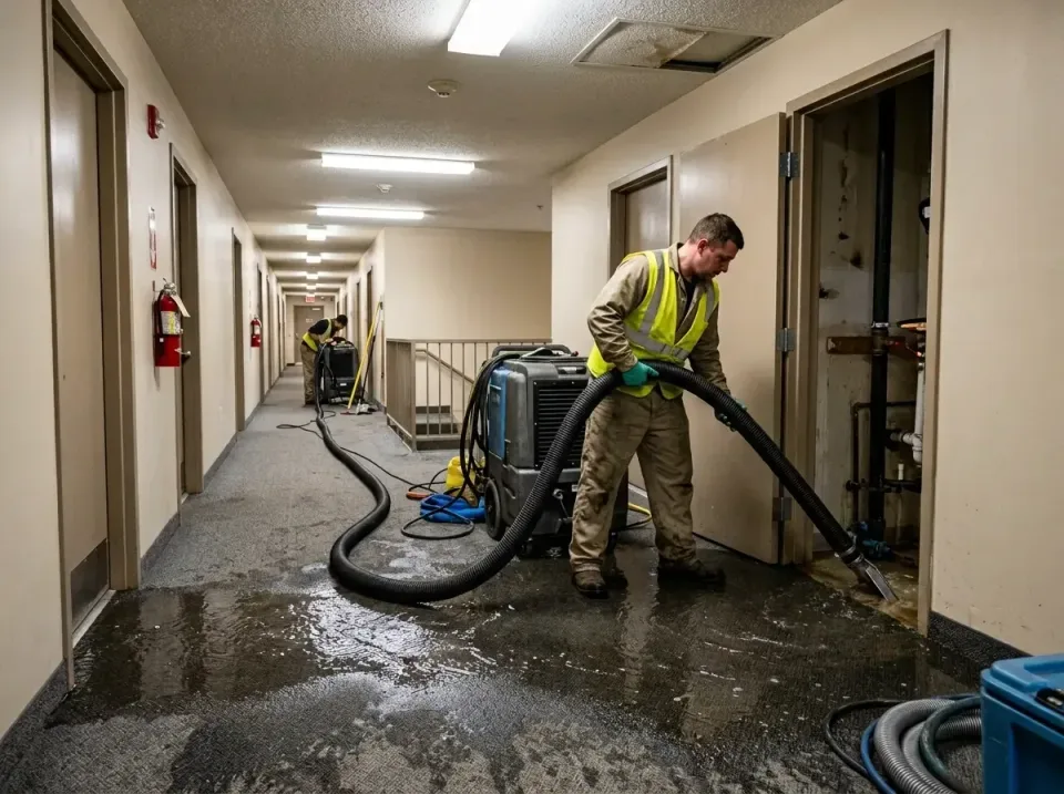 multi-unit-apartment-hallway-f-005 — frequently asked questions, Emergency Burst Pipe Water Extraction & Removal in Laramie,…